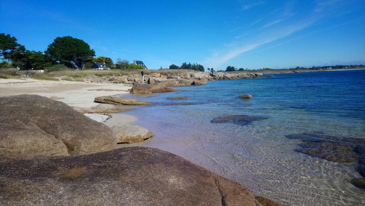 Les Roches Du Cabellou 150M De La Mer Concarneau Kültér fotó