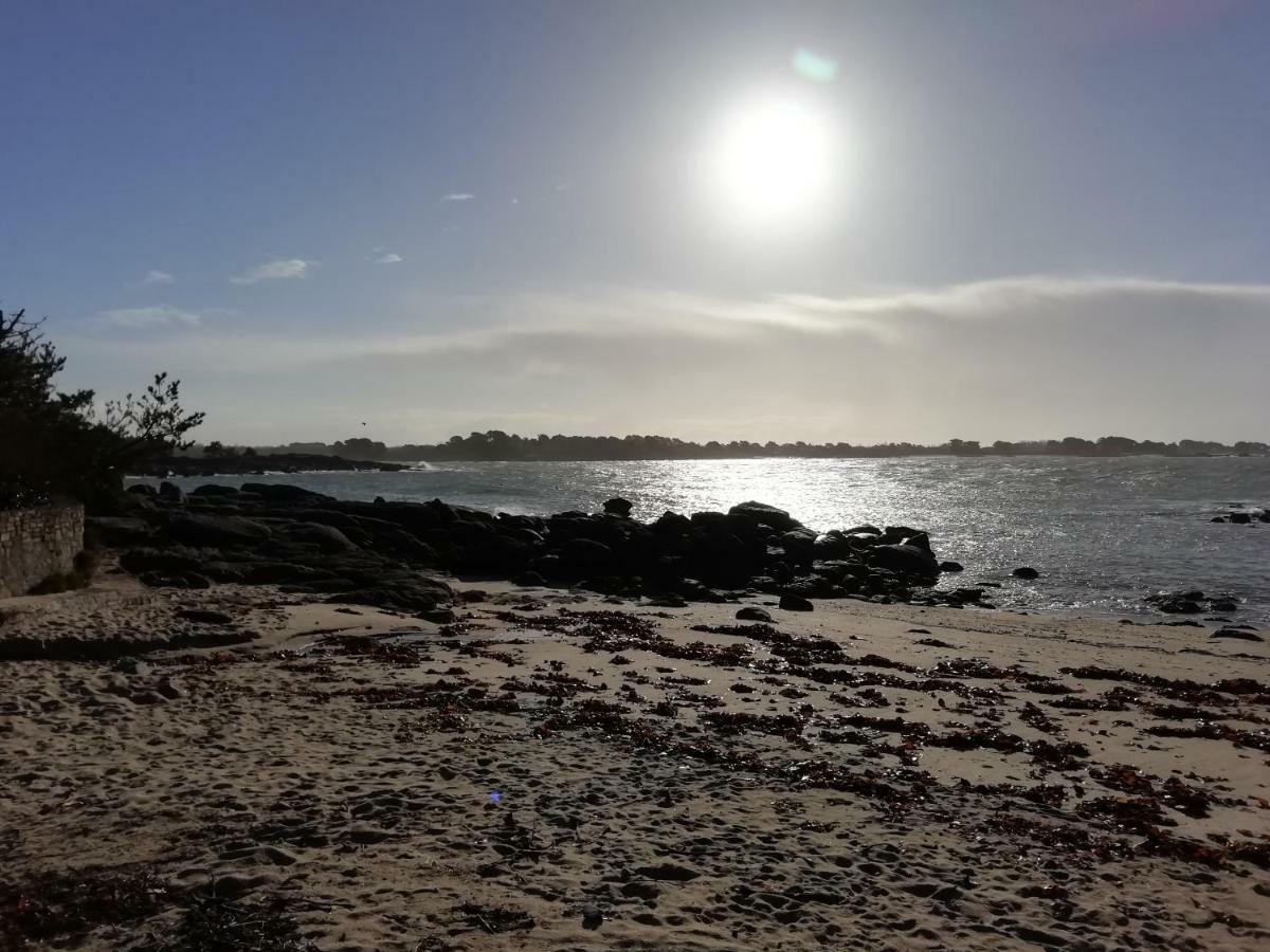 Les Roches Du Cabellou 150M De La Mer Concarneau Kültér fotó